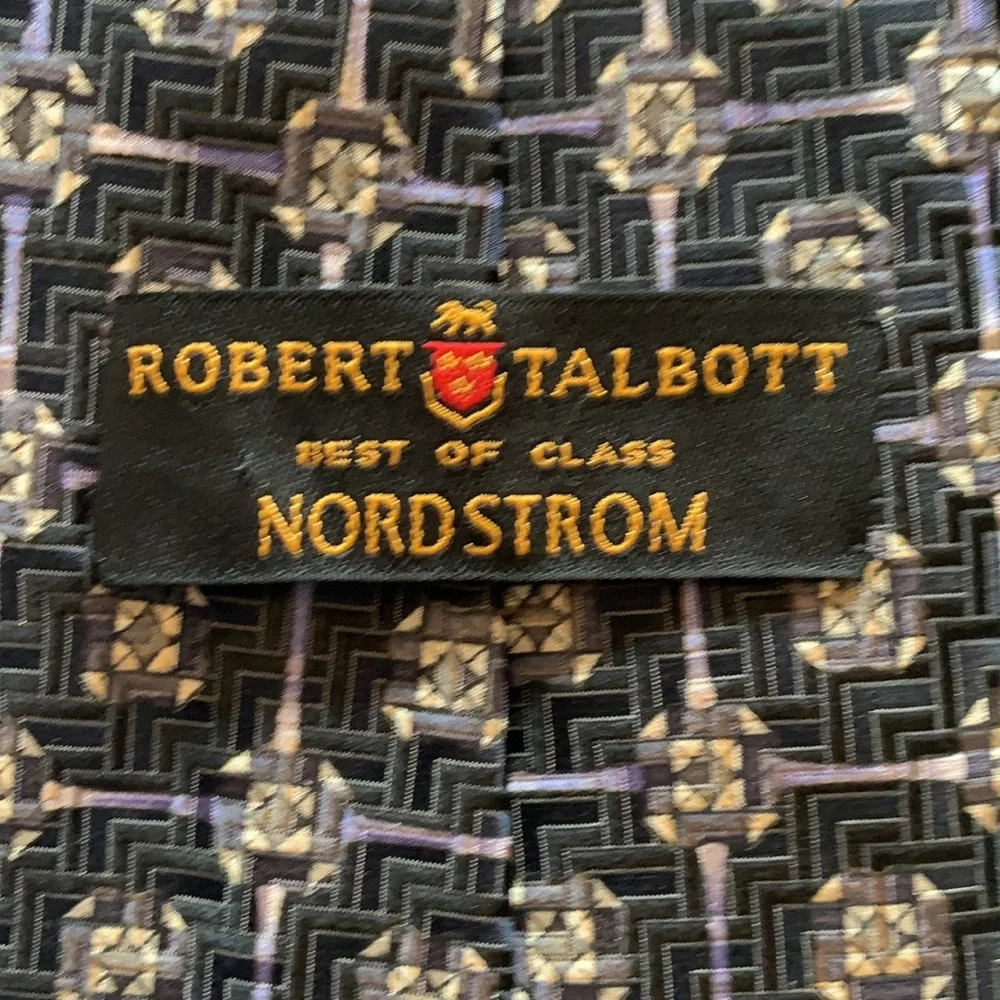 Robert Talbott black charcoal tie